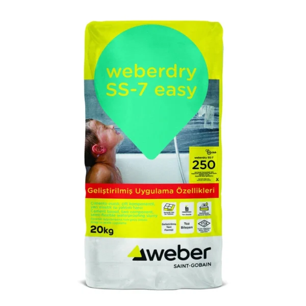 WEBER - Yarı Elastik İzolasyon - dry-SS-7 Toz Bileşen (20 Kg)