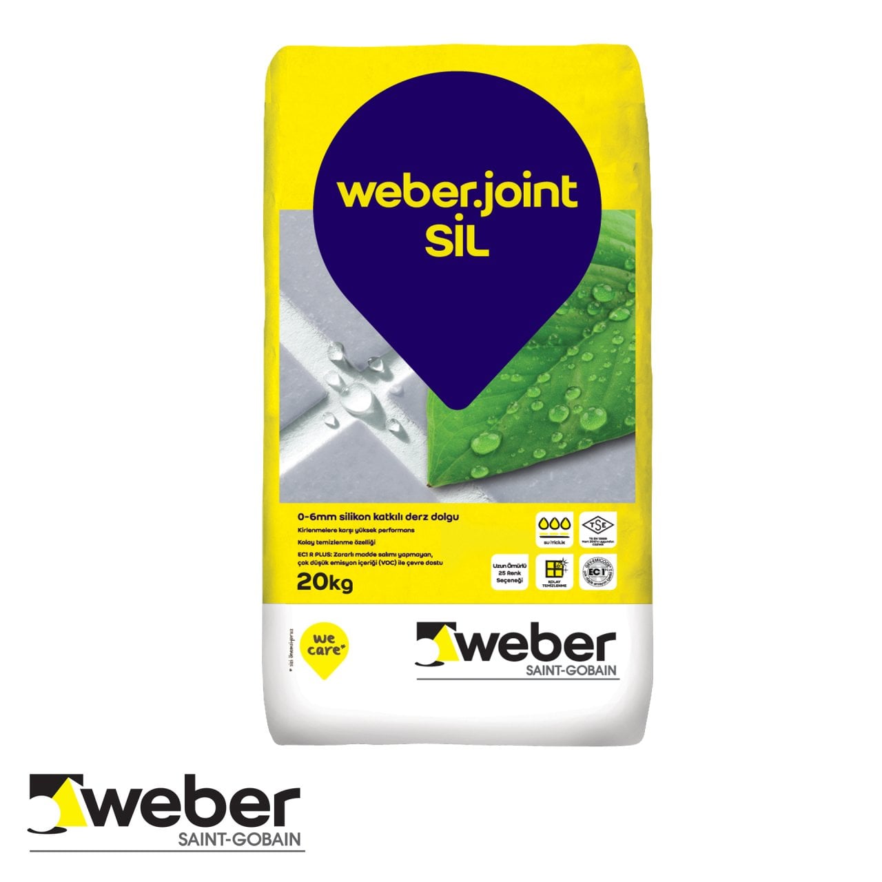 weber-20-kg.jpg WEBER - Fuga Joint Sil - Rustik Beyaz (20 Kg) - Görsel 1