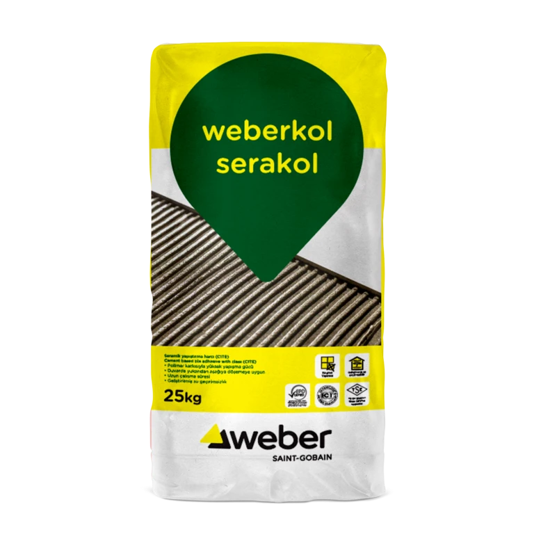 weberkol_serakol.png.webp WEBER - Seramik Yapıştırıcı - Serakol Gri (25 Kg) - Görsel 1